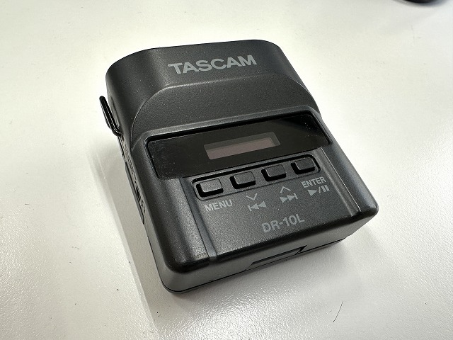 タスカムDR-10Lのスイッチが動かしにくい